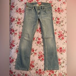 Hollister Denim Stretch Boot Cut Jeans - size 5S